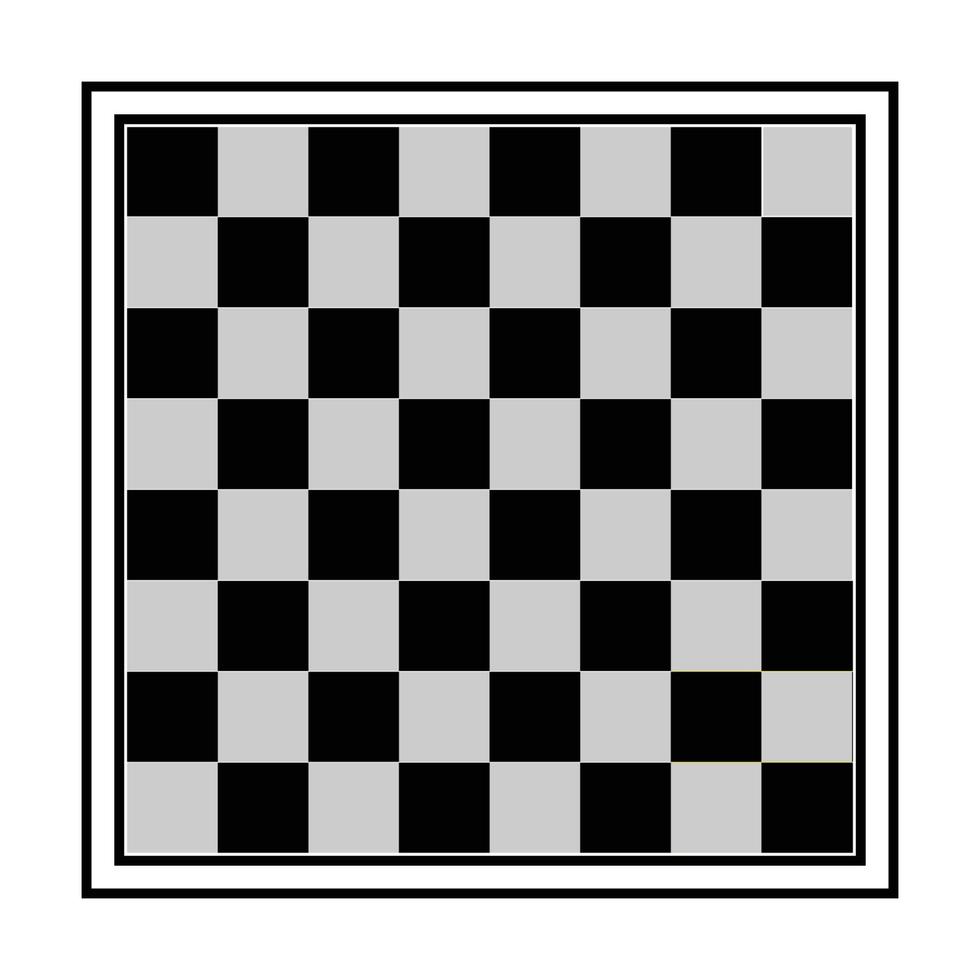 chess board icon vector