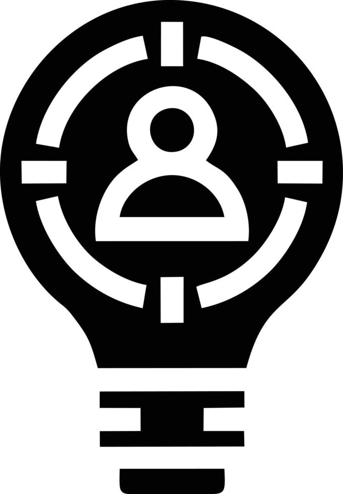 Idea solution icon symbol vector image. Illustration of the creative innovation concept design. EPS 10