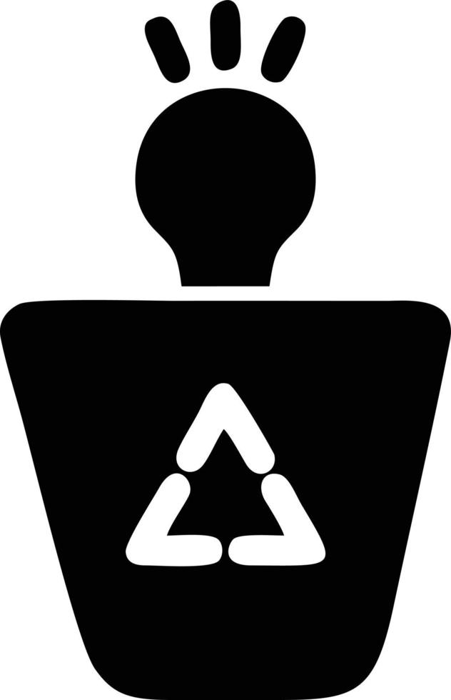 Idea solution icon symbol vector image. Illustration of the creative innovation concept design. EPS 10