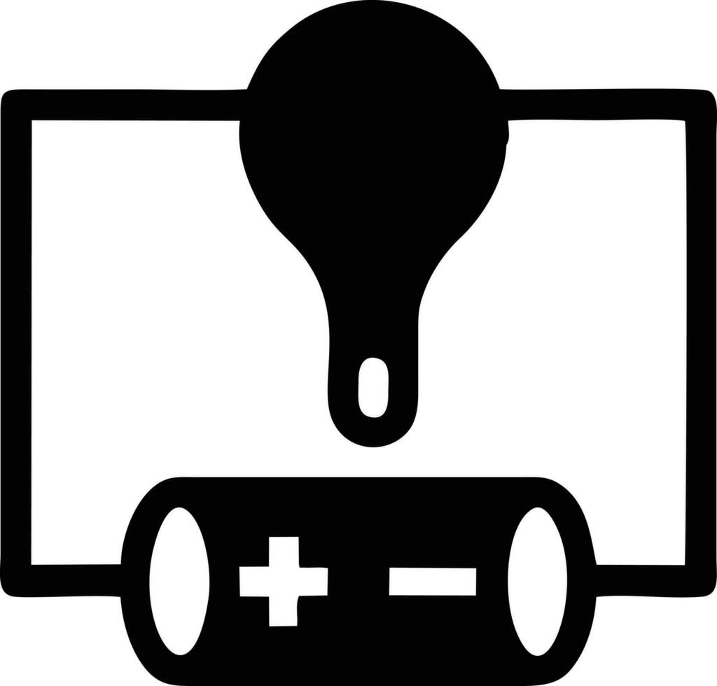 Idea solution icon symbol vector image. Illustration of the creative innovation concept design. EPS 10