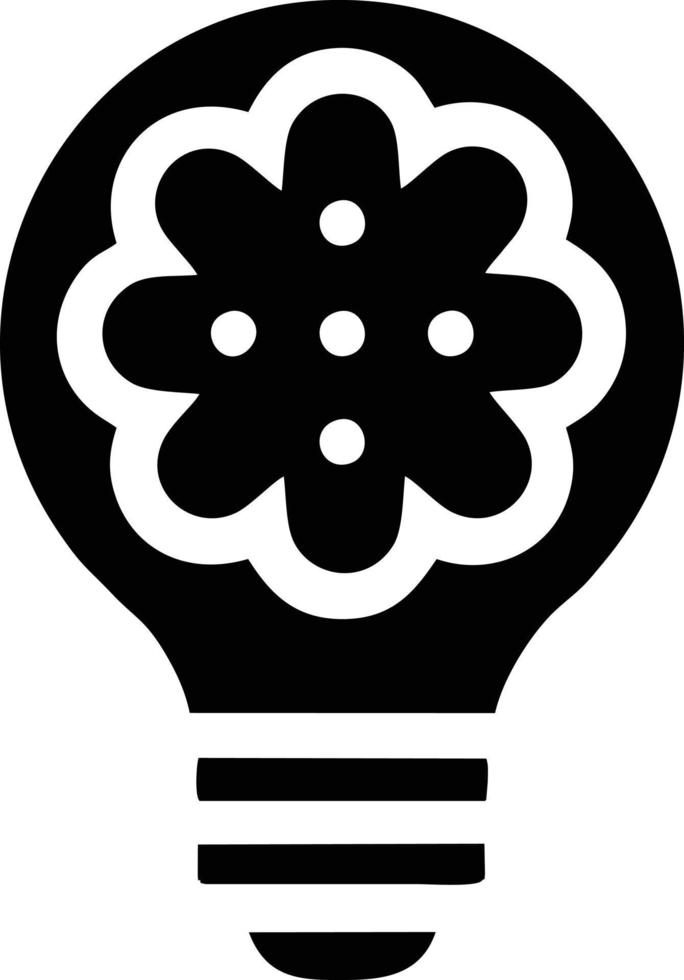 Idea solution icon symbol vector image. Illustration of the creative innovation concept design. EPS 10