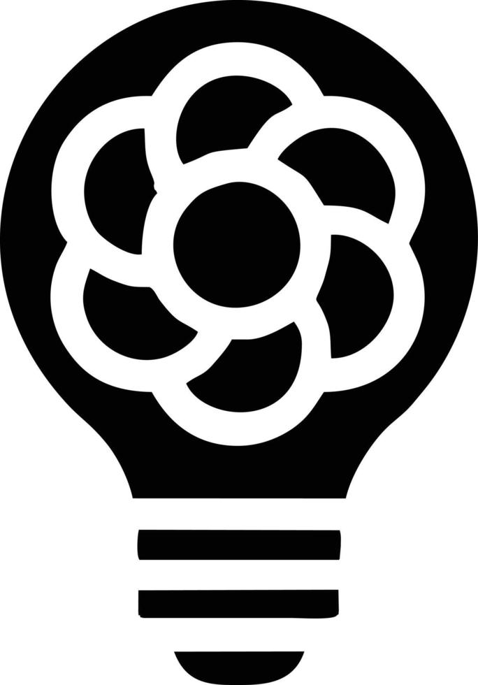 Idea solution icon symbol vector image. Illustration of the creative innovation concept design. EPS 10