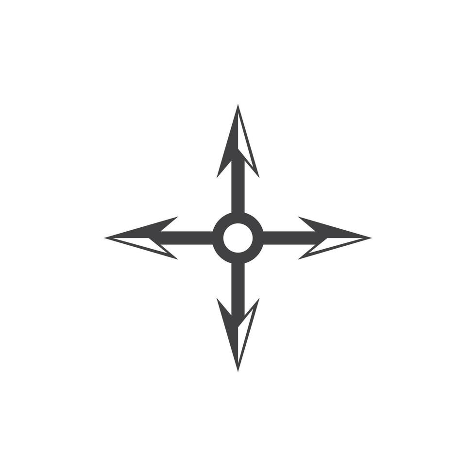 Arrow vector illustration icon    Template