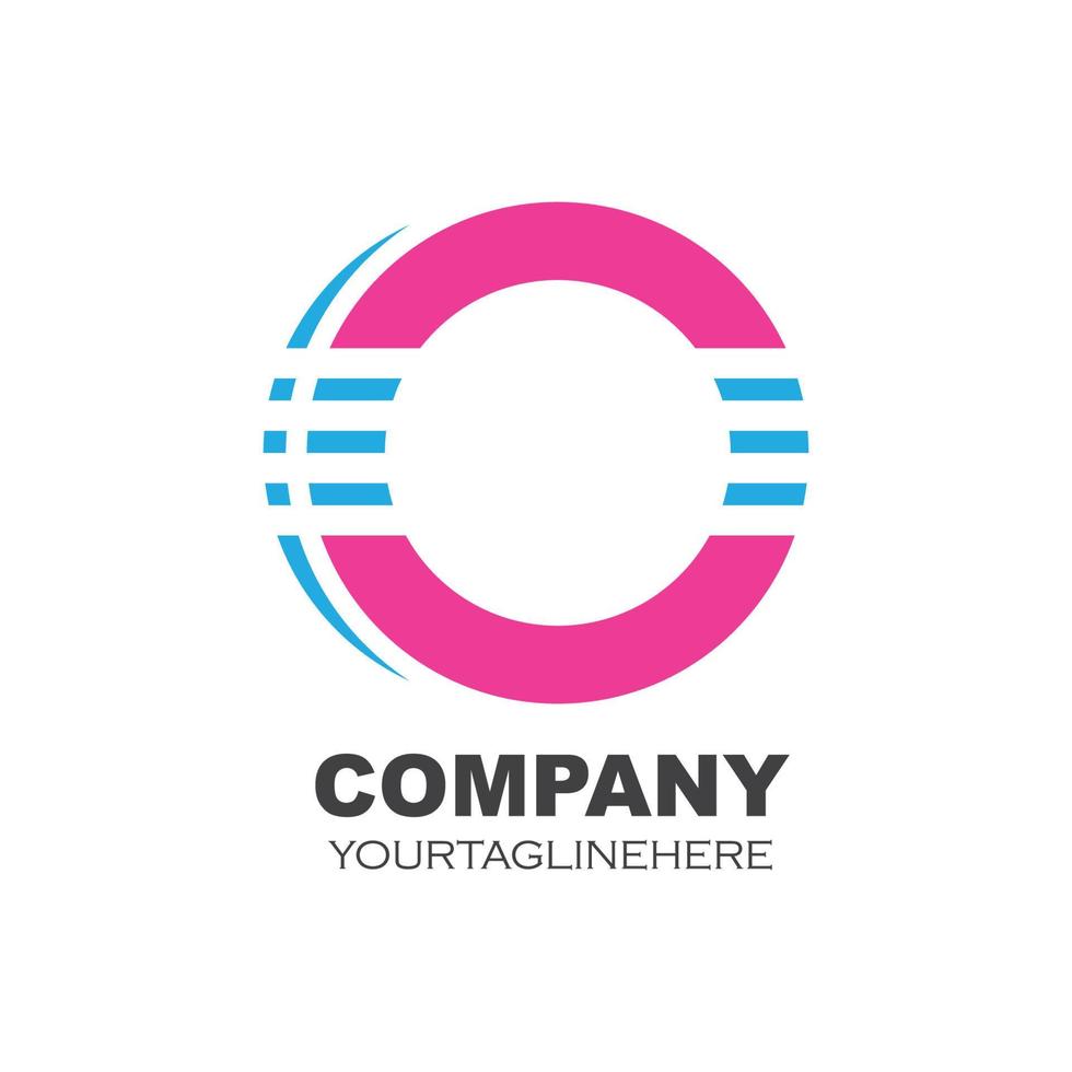 circle for business  logo template vector design