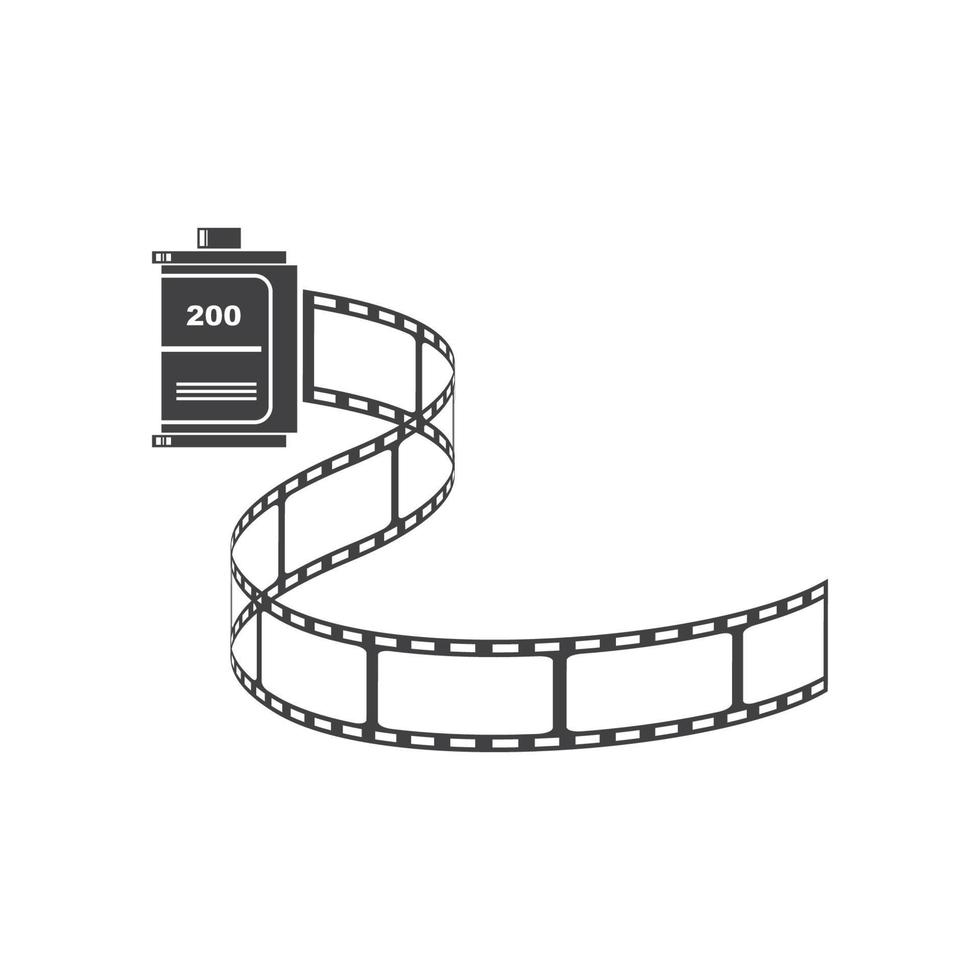 roll filmstrip vector illustration design
