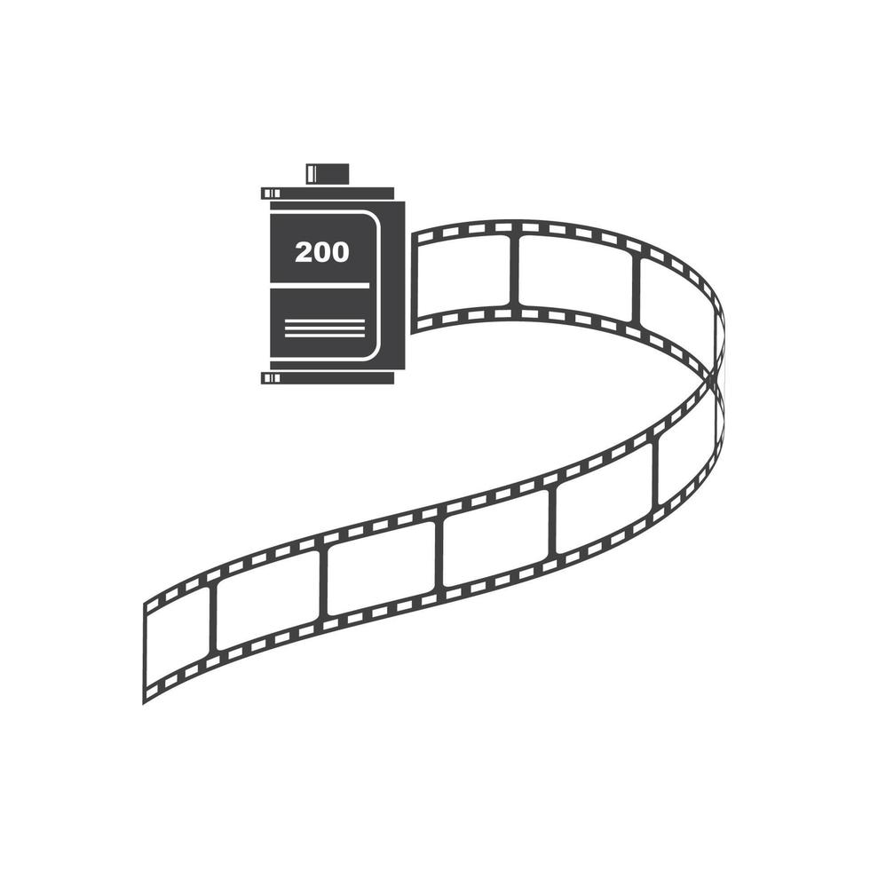 roll filmstrip vector illustration design