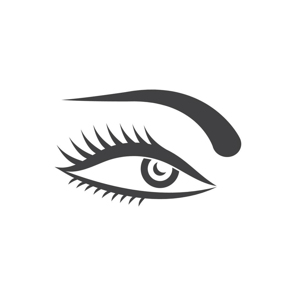 Eye icon Logo vector Template illustration