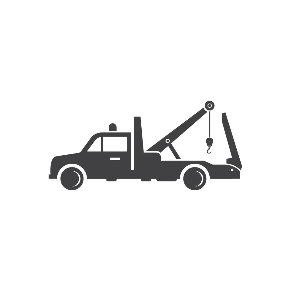 remolcar camión vector icono logo diseño