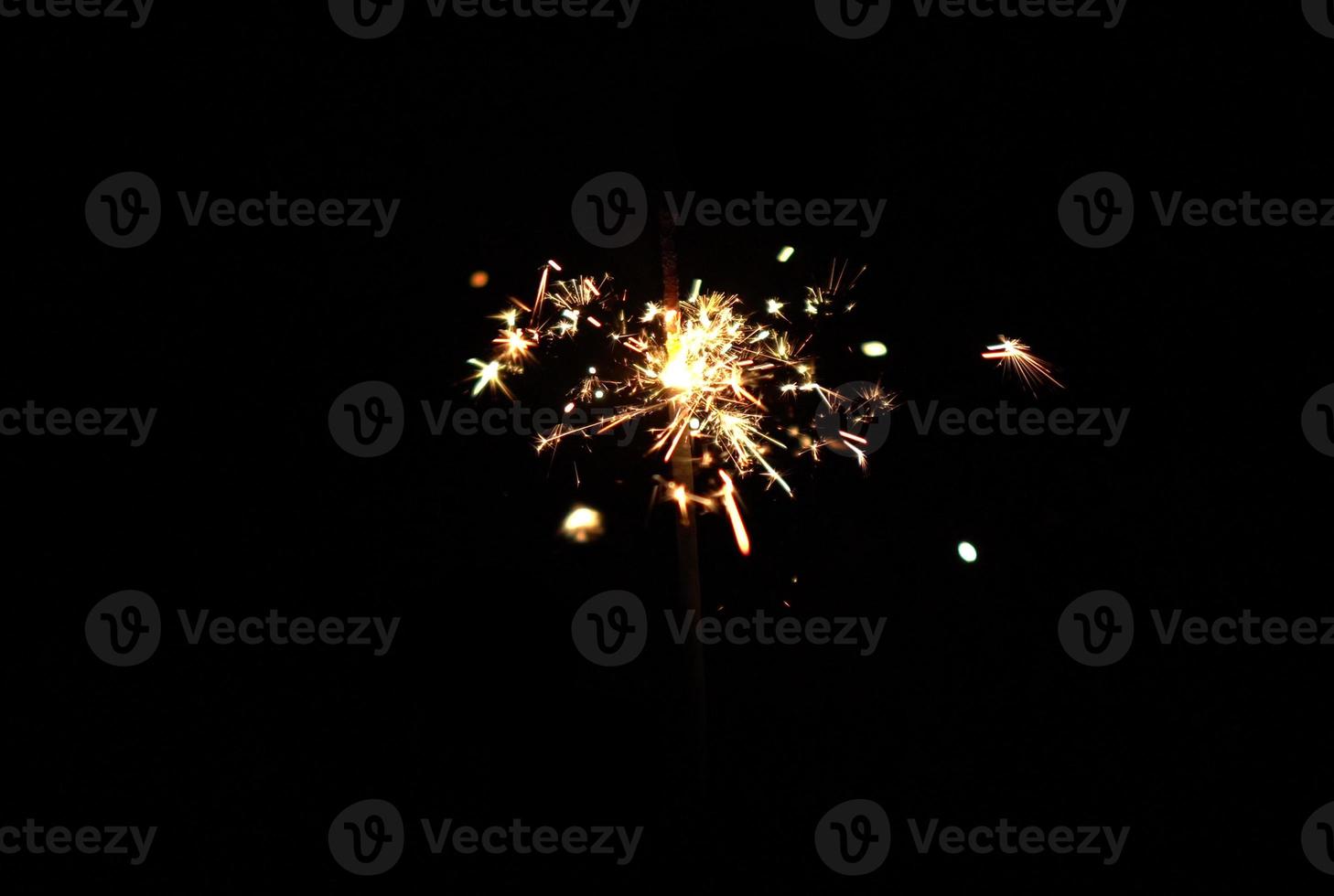New year spark realistic glitter fire festival photo
