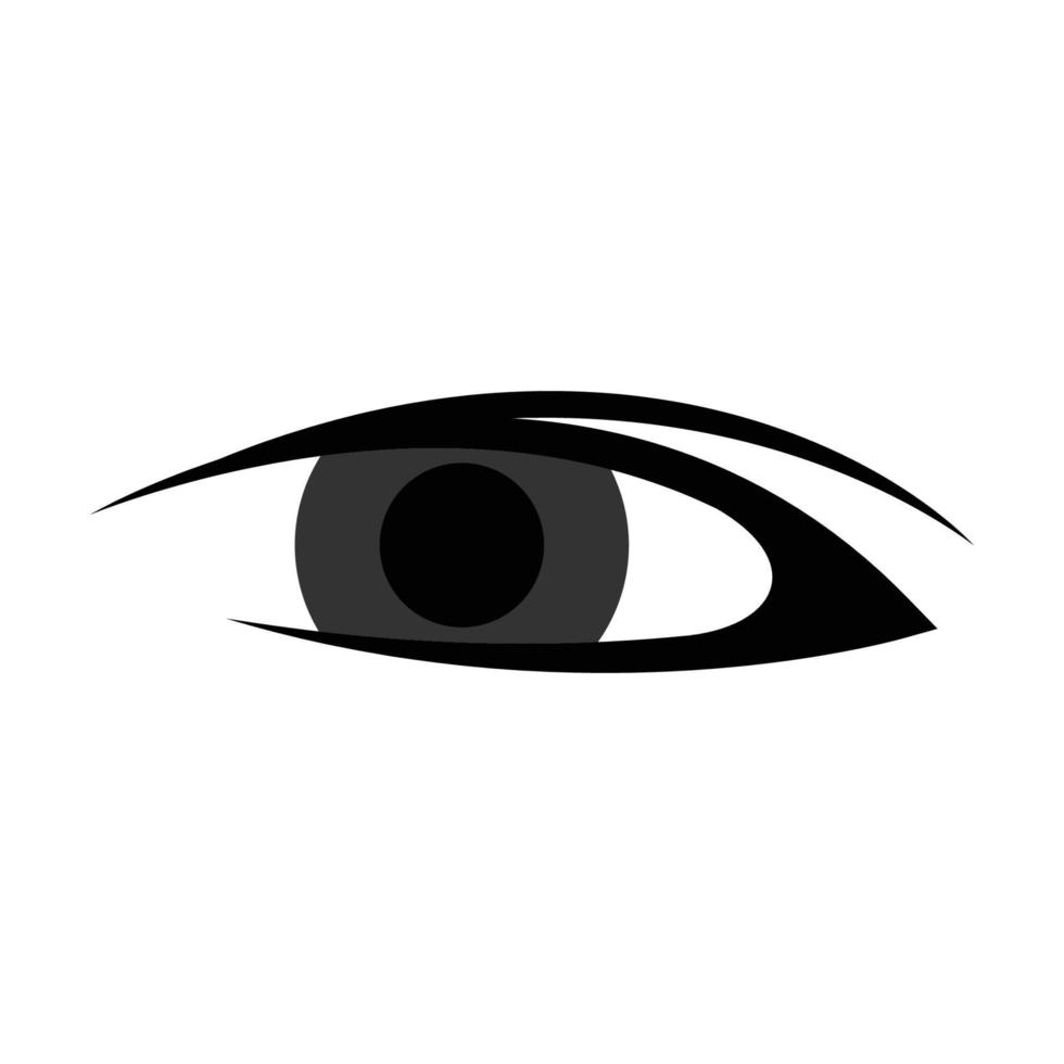 ojo icono vector