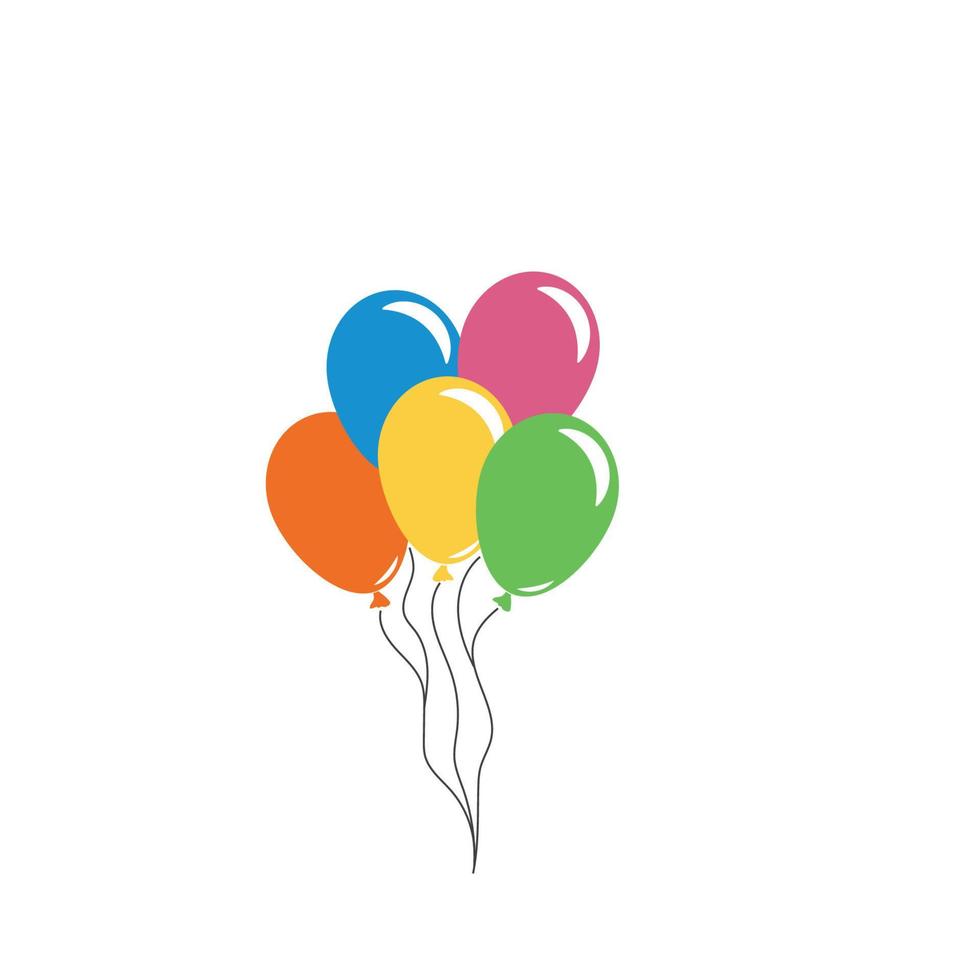 ballon icon vector illustration design