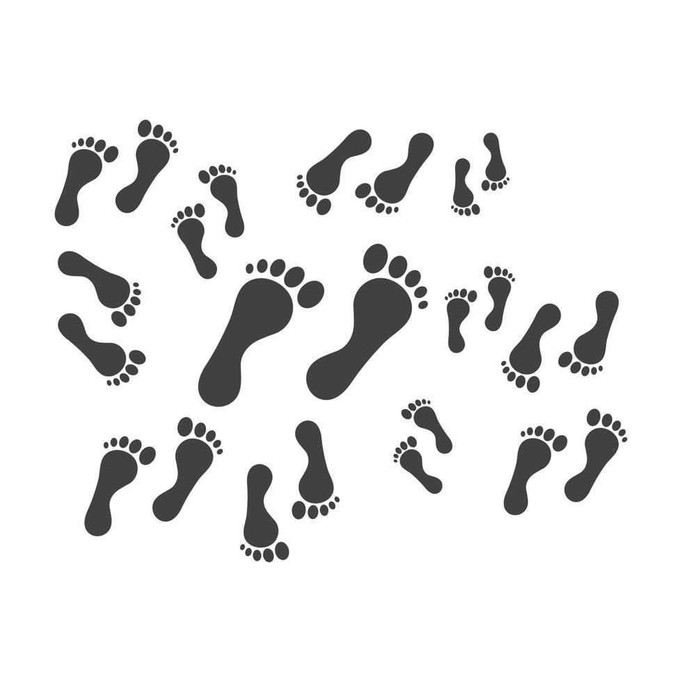 foot ilustration Logo vector for business massage,therapist design