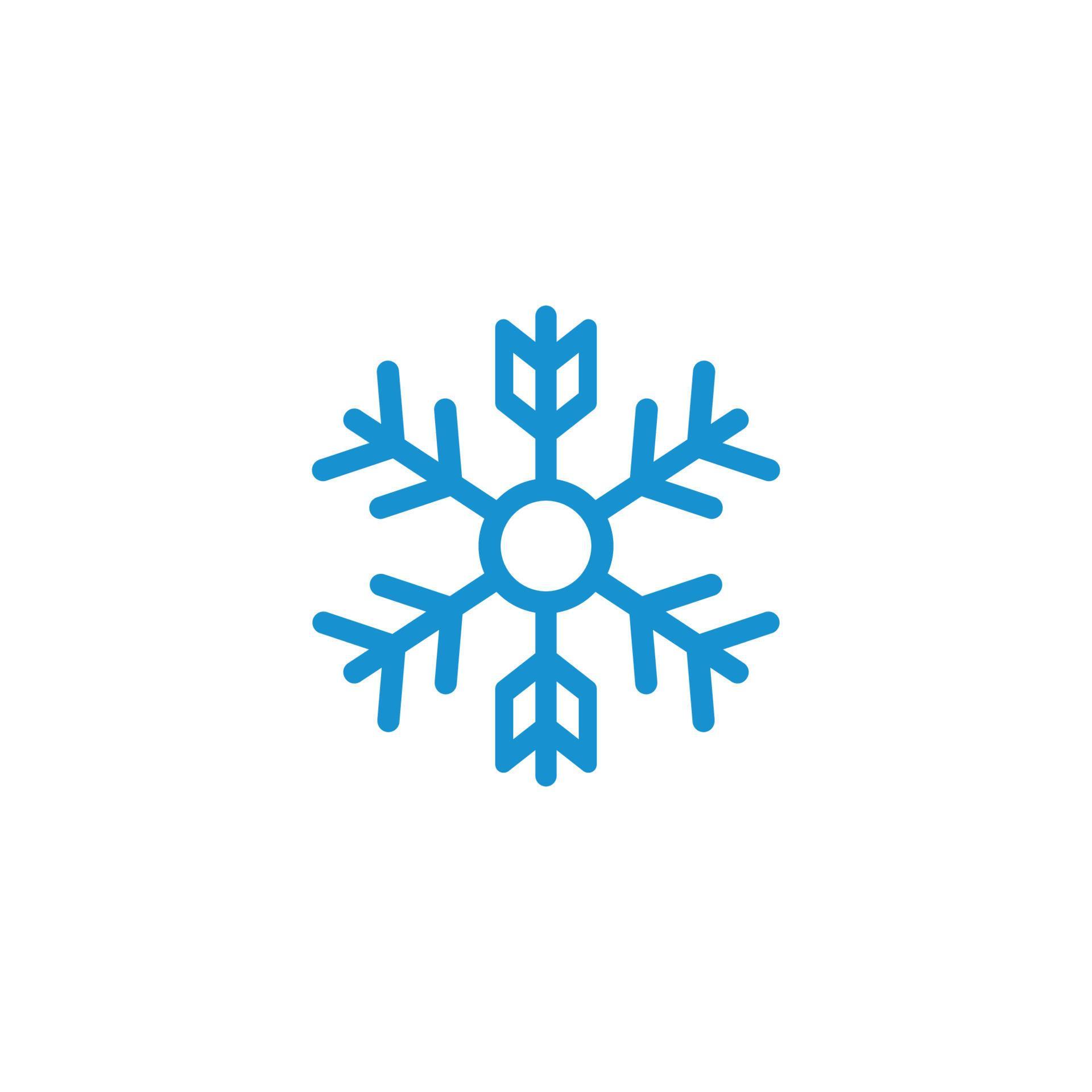 snowflake logo icon vector illustration design 21956299 Vector Art at ...