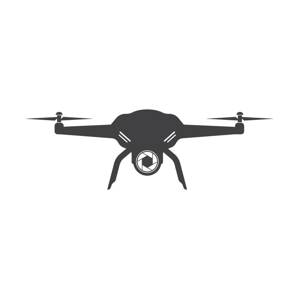 drone icon logo vector illustration design