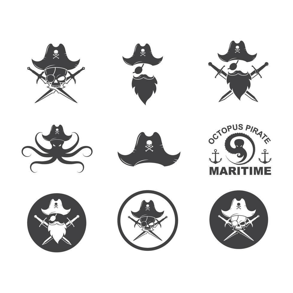 pirate vector icon illustration design