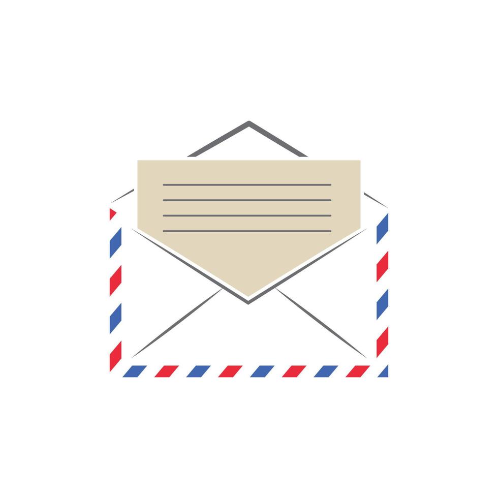 icono de correo, diseño de ilustraciones vectoriales vector