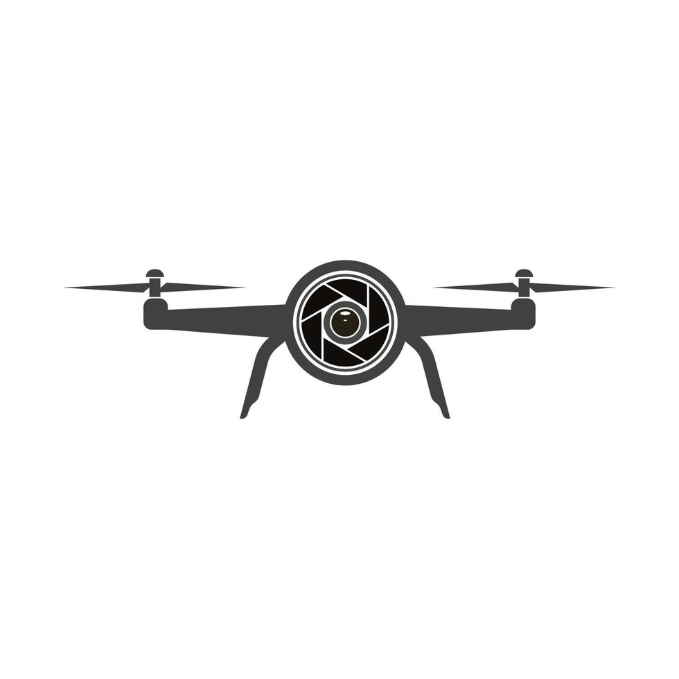 drone icon logo vector illustration design