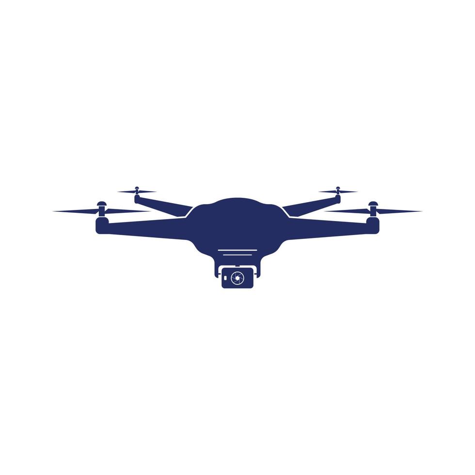 drone icon logo vector illustration design