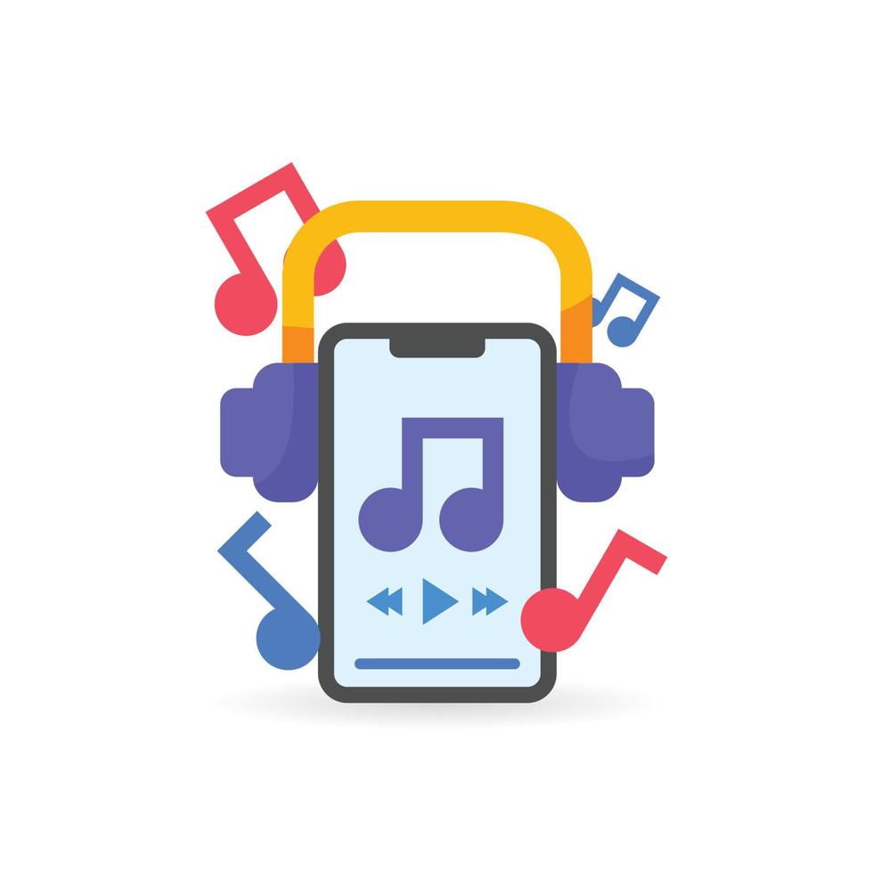 Music Flat Design Illustration vector