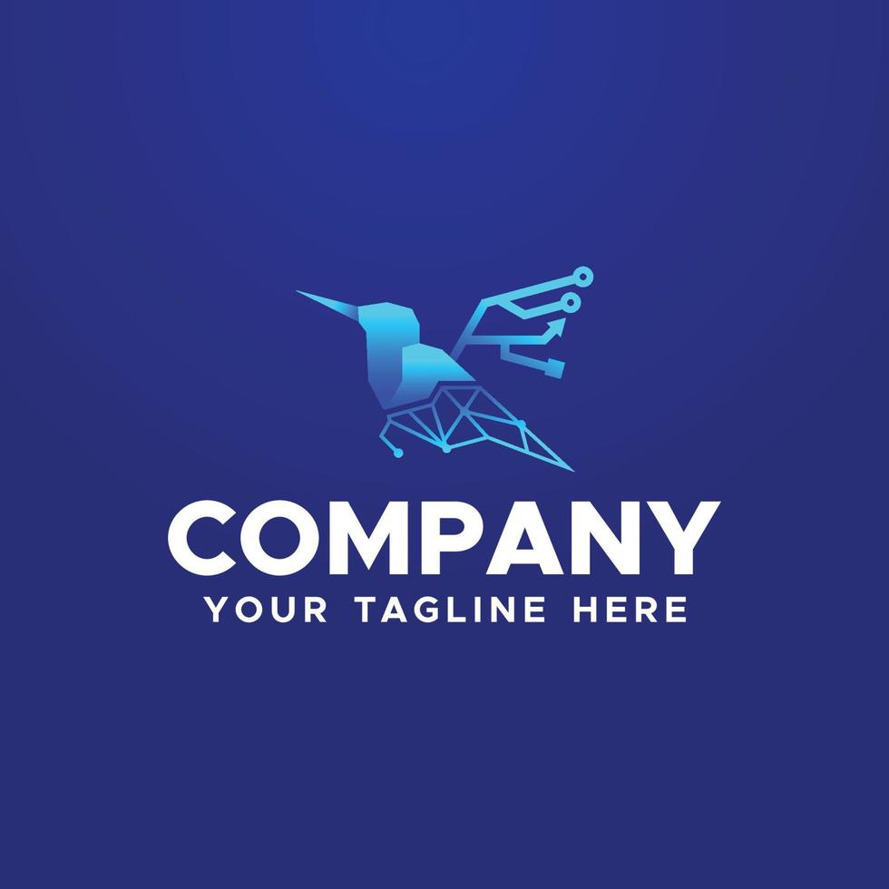 Technology Logo Company Design vector
