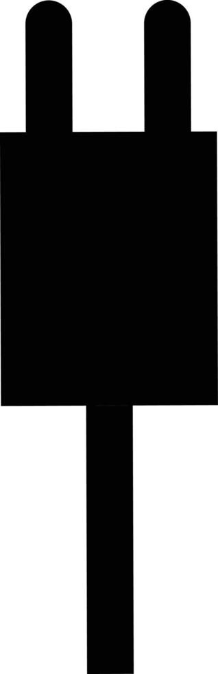 Simple plug in icon vector . Plug symbol . Cable sign