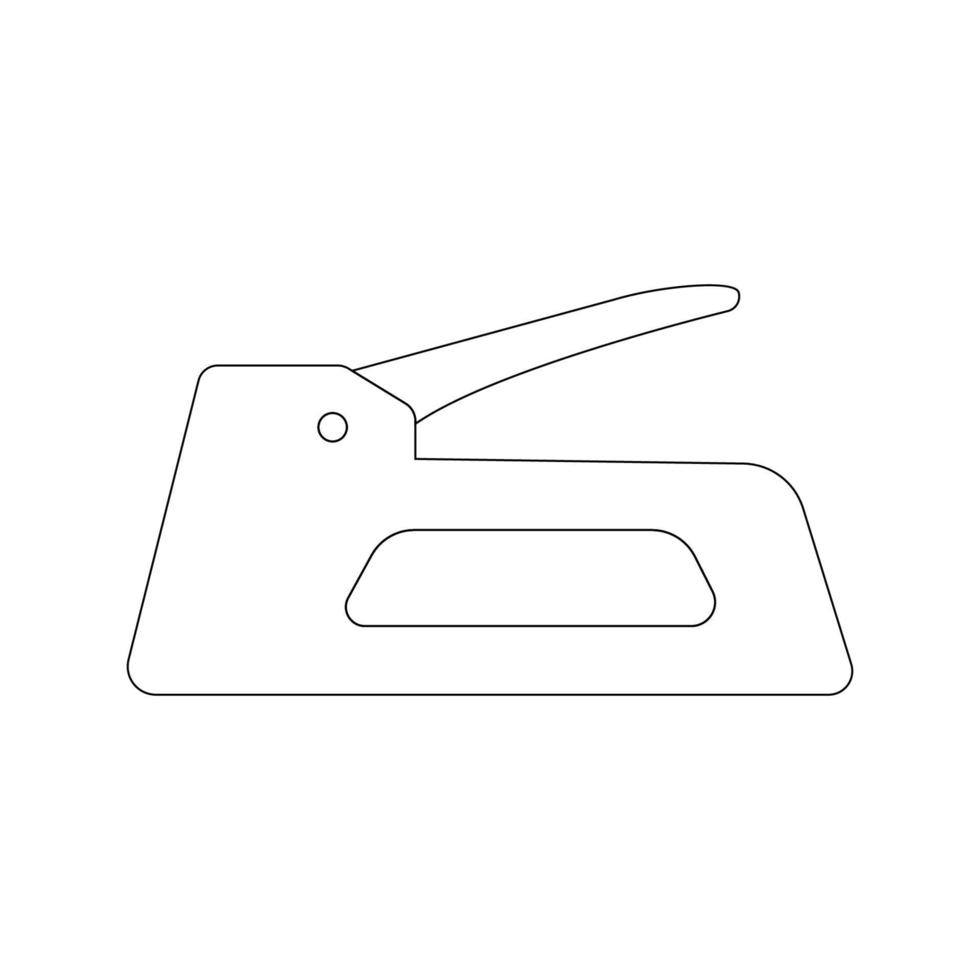 staple tool icon vector