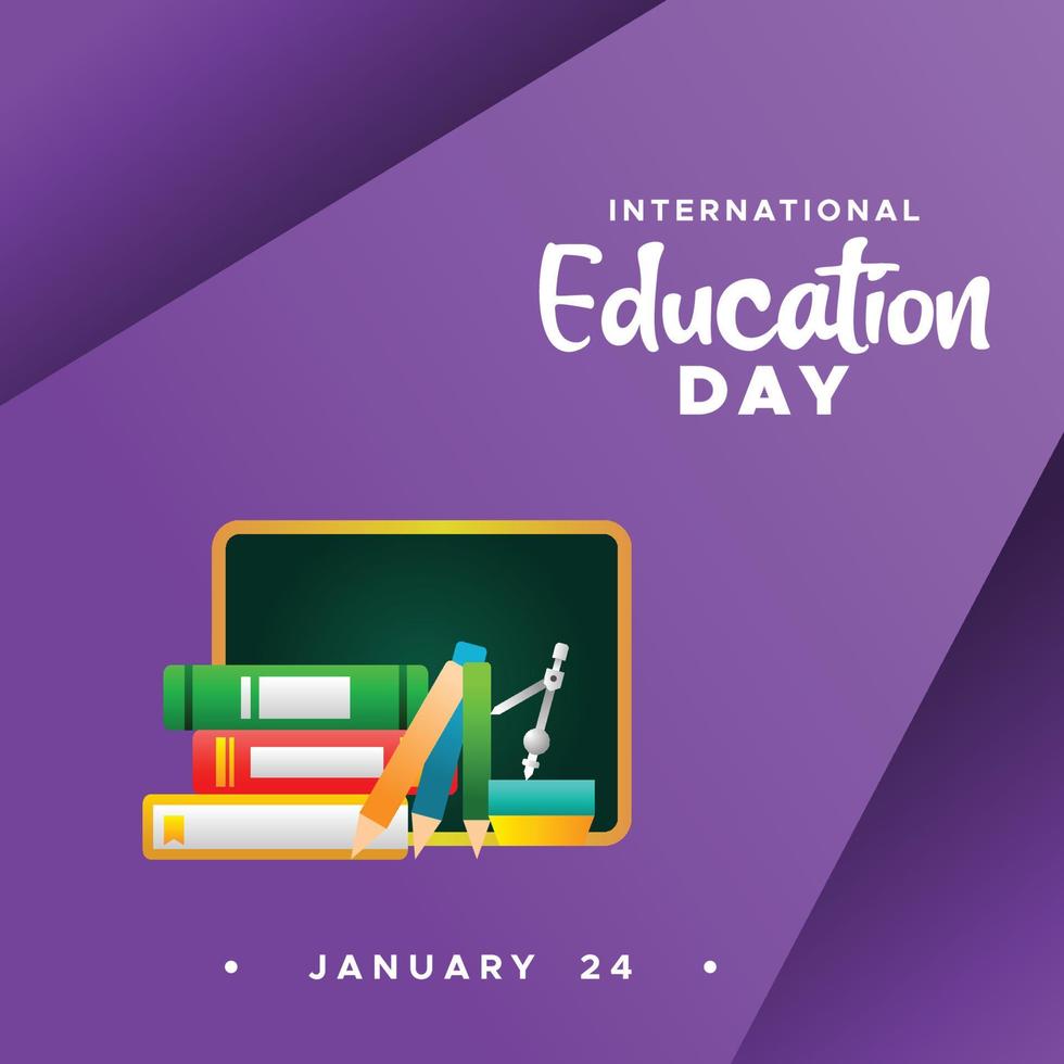 International day of education vector
