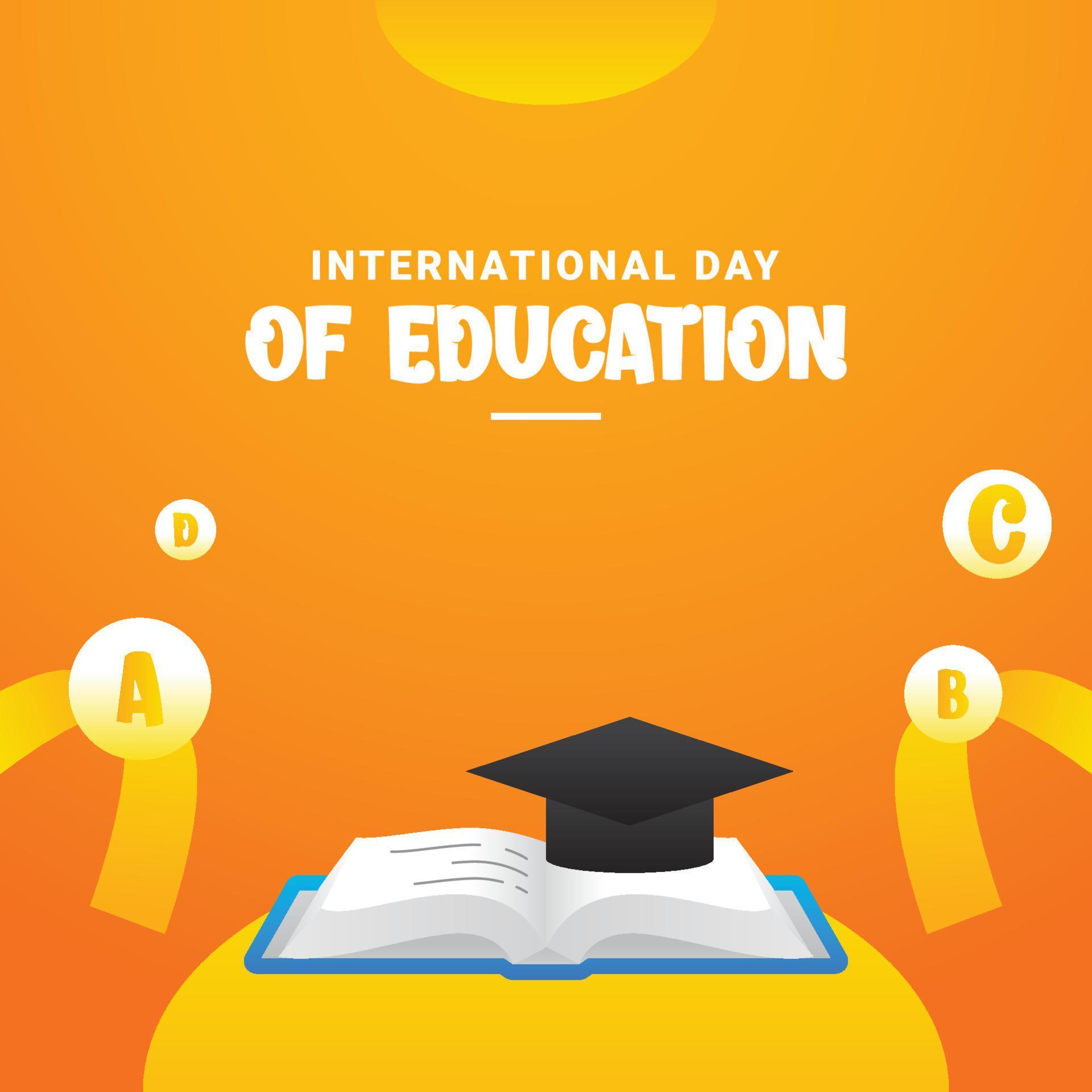 International day of education 21956967 Vector Art at Vecteezy