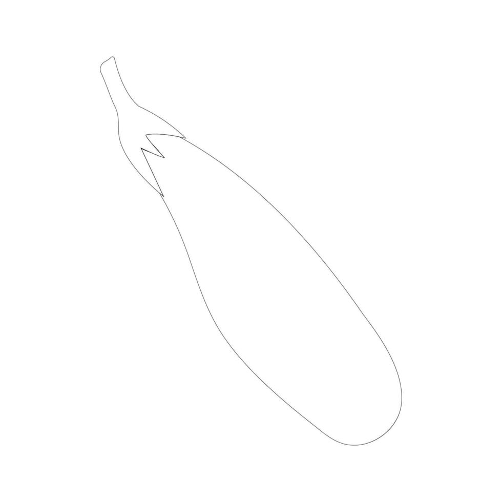 eggplant icon vector