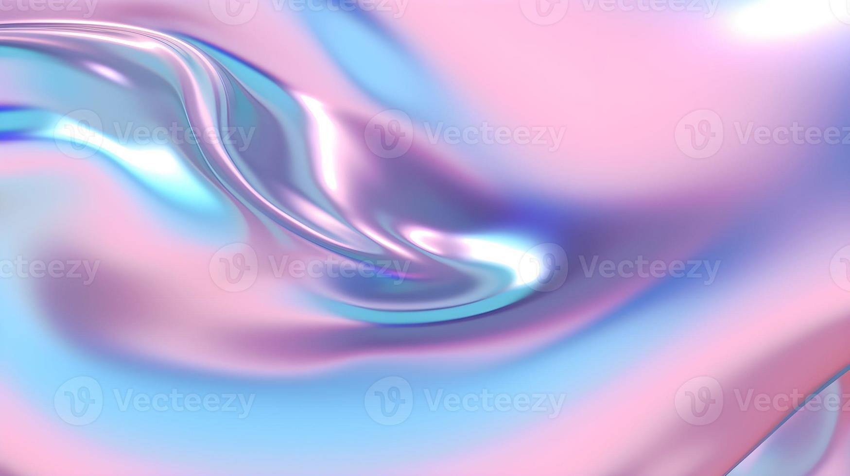 Iridescent Colorful Gradient Liquid Background photo