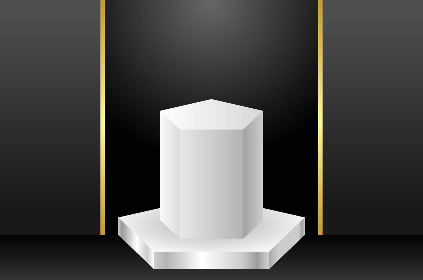 Awards Podium Ceremony Gradient Luxury Background vector