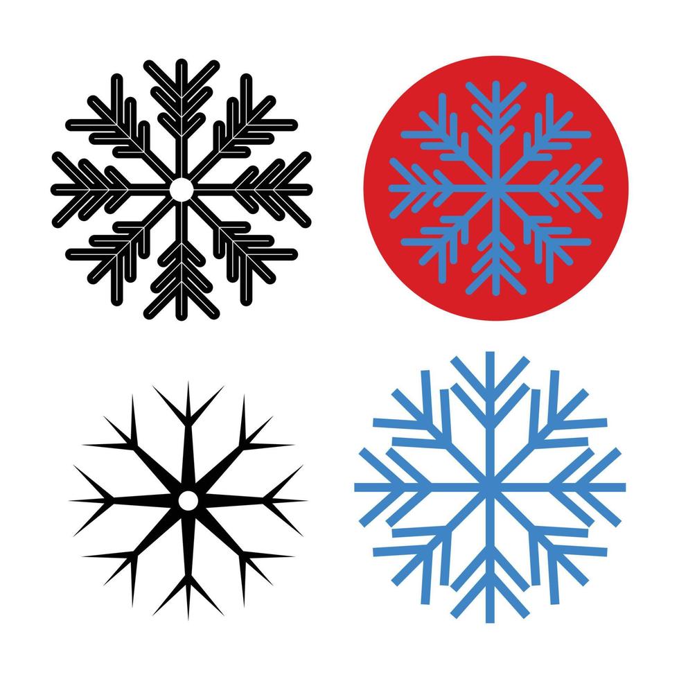 copo de nieve icono vektor vector