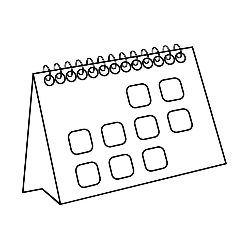 calendar icon vector