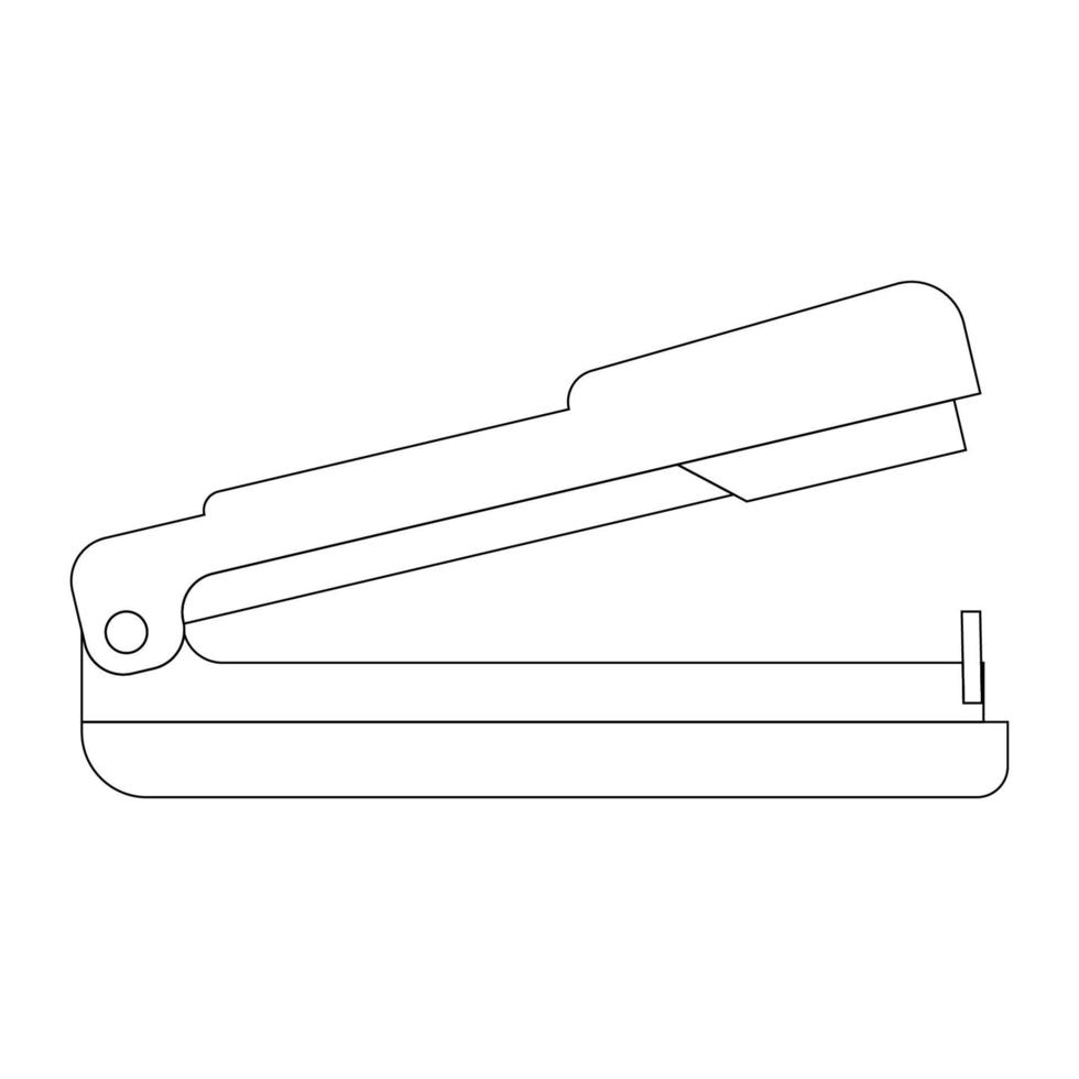 staple tool icon vector