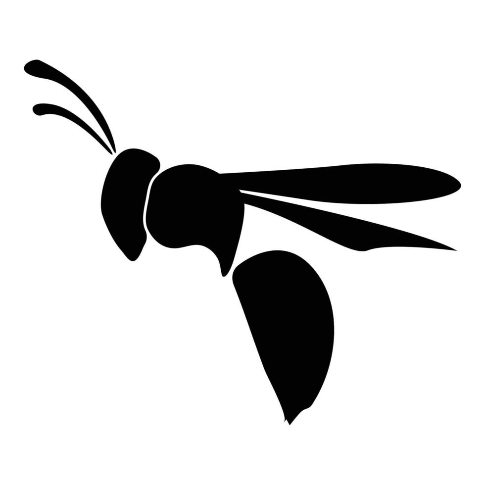 vector wasp logo icon