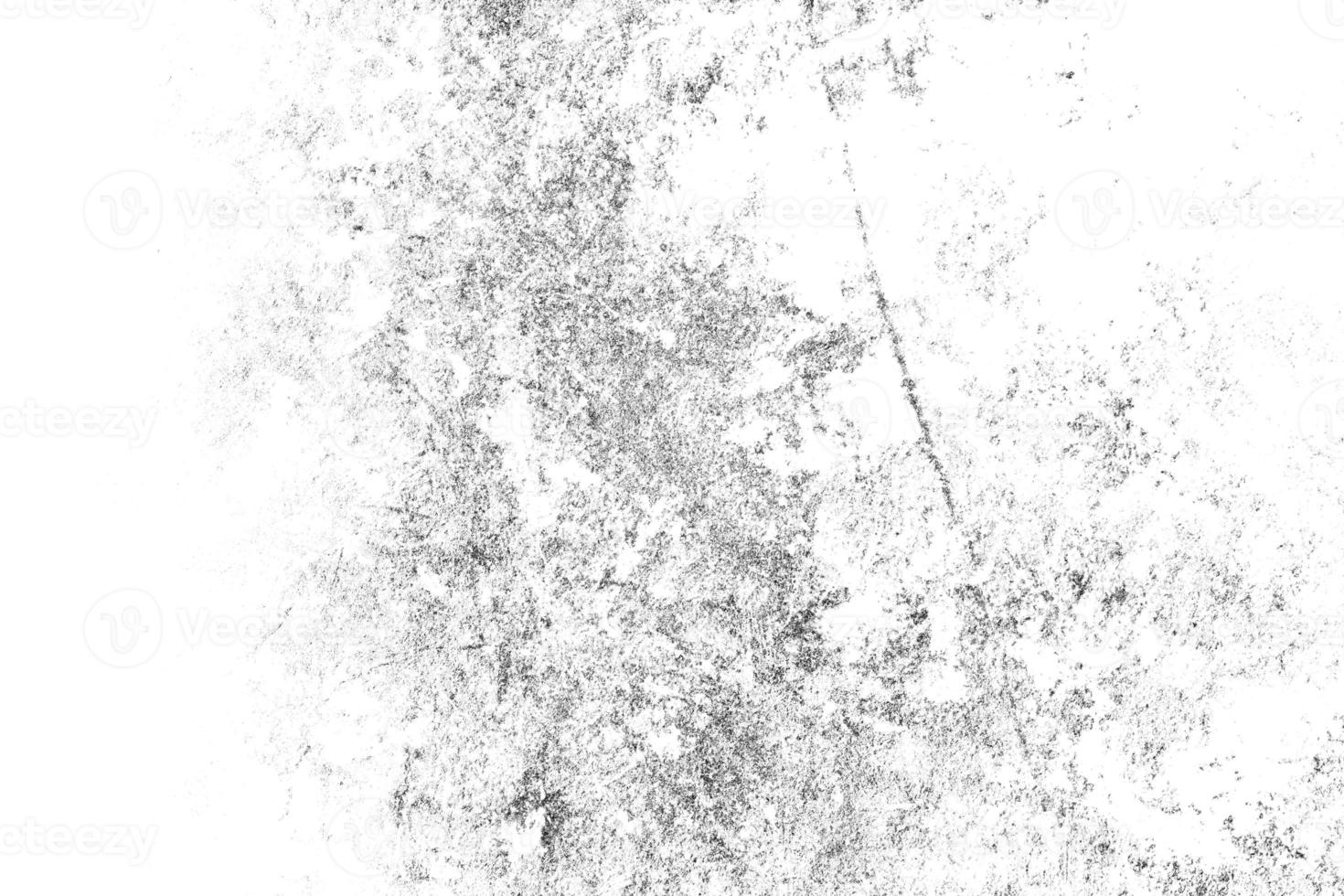 Grunge black and white texture. Distressed Effect. Overlay illustration over any design to create grungy vintage effect. photo