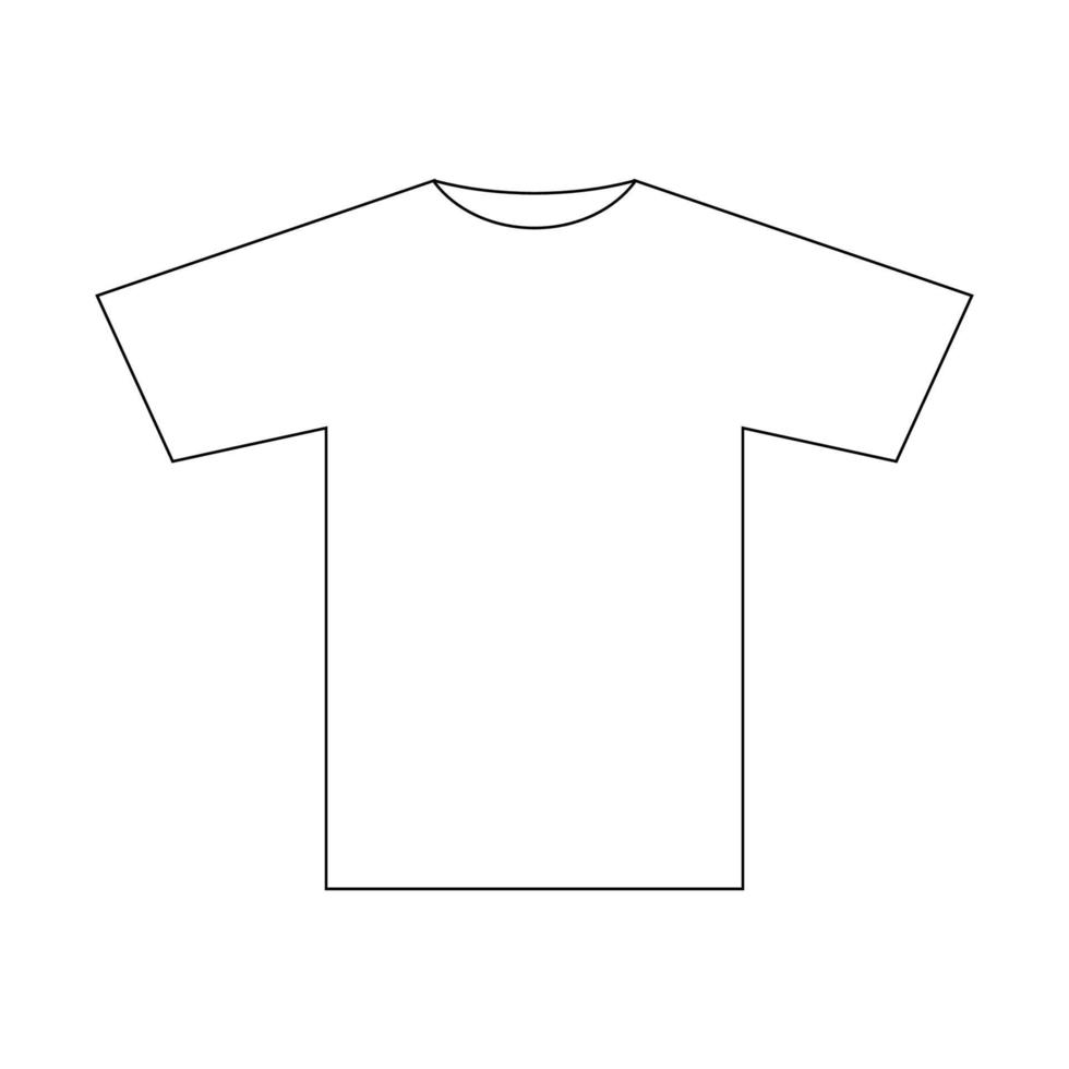 t-shirt icon vector