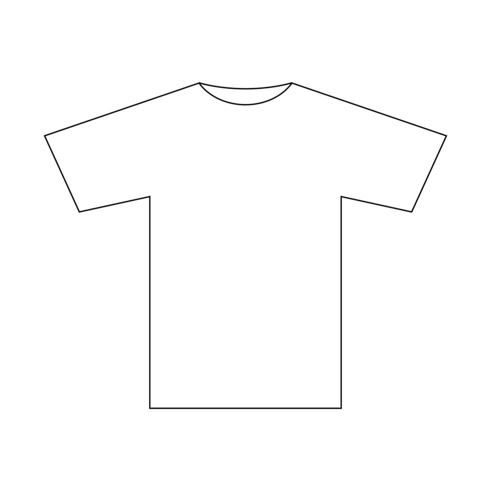 t-shirt icon vector