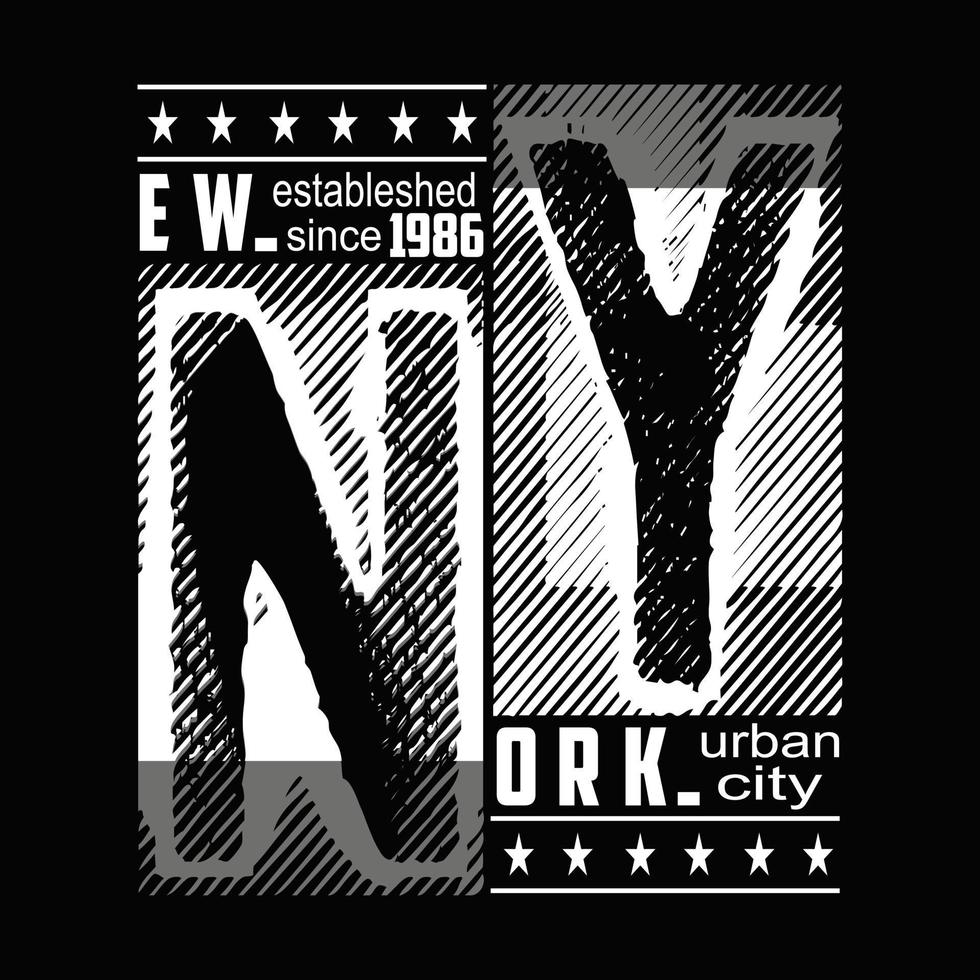 nuevo york, nueva york texto plantilla, logotipo vector diseño