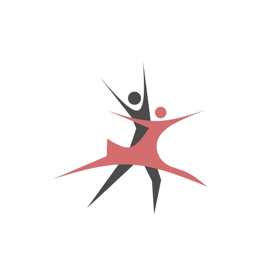 international dance day icon, simple icon dance with elegance concept vector