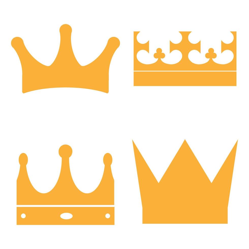 king crown icon vector