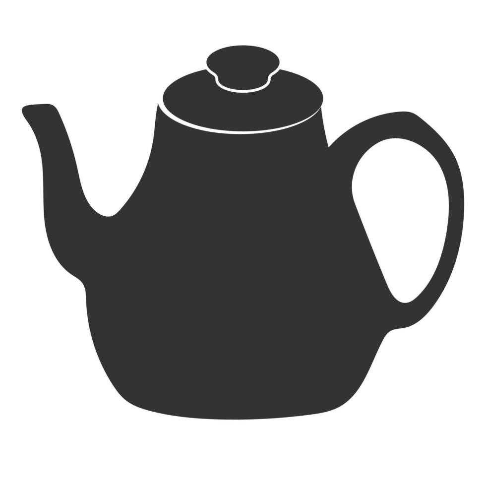 teapot icon vector