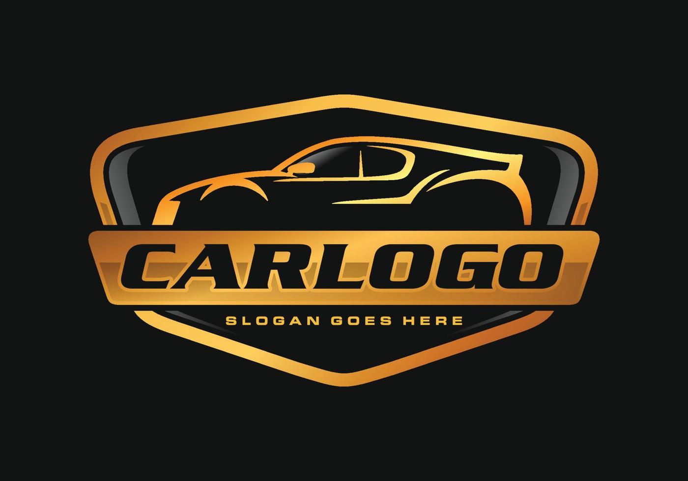 Car automotive logo design vector