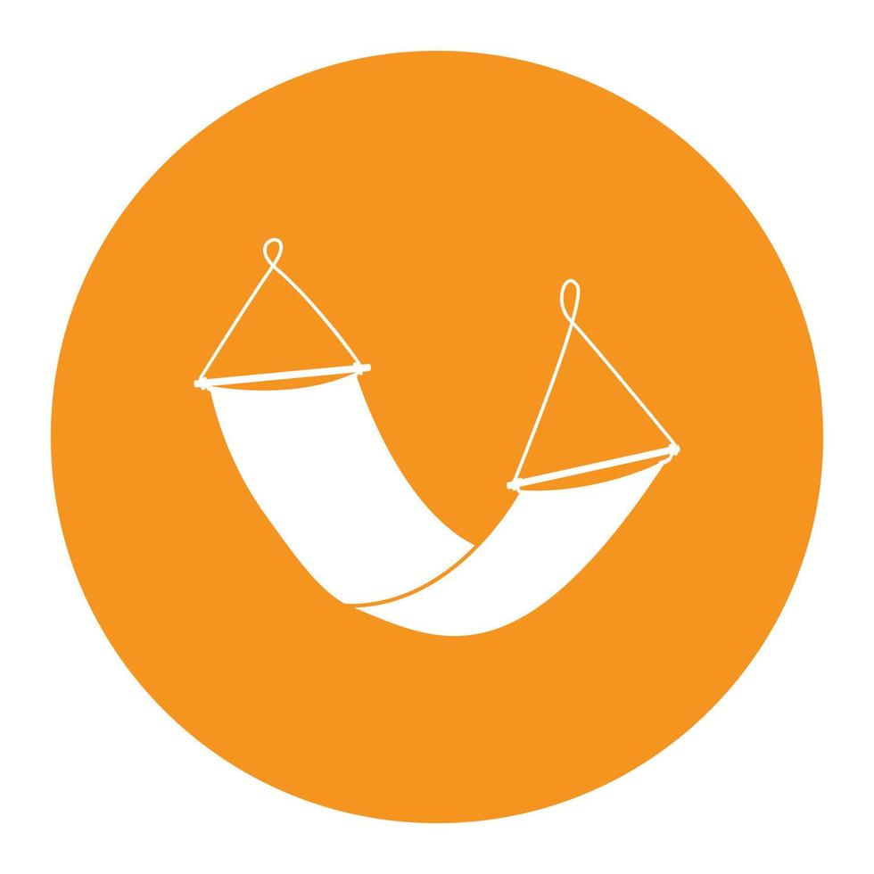 hammock icon vector