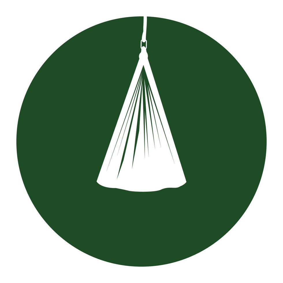 hammock icon vector