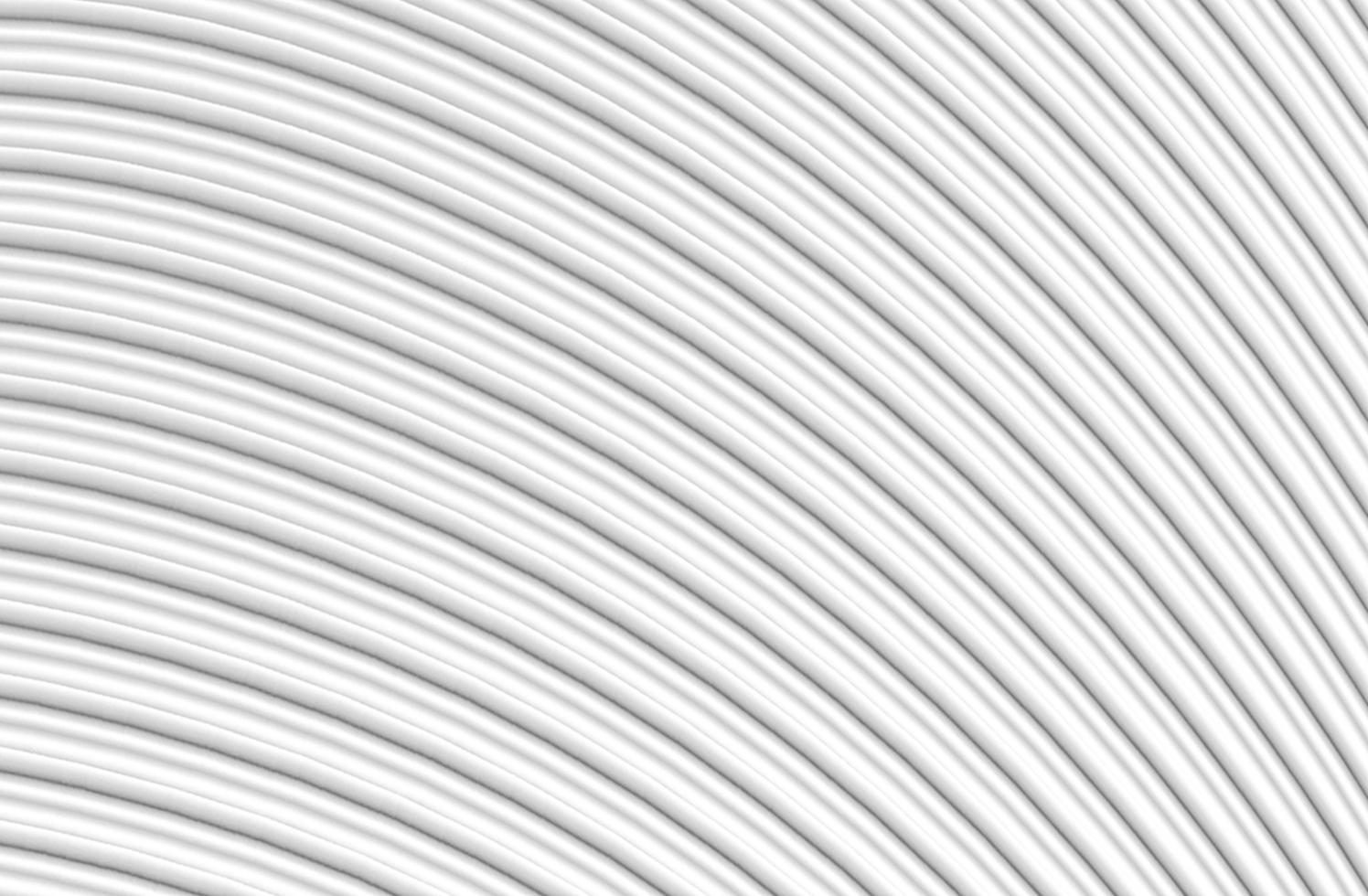 3D rendering of off-white curved line texture texture background photo