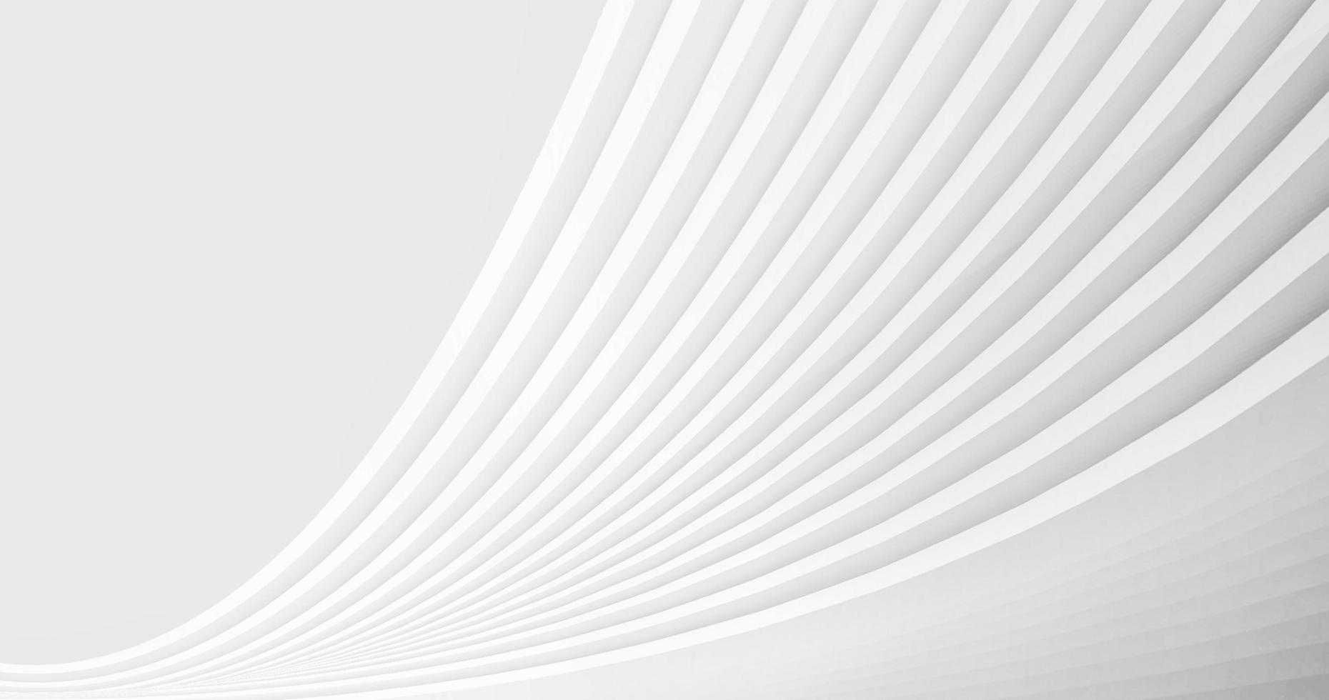 3D rendering of white futuristic architectural line texture texture photo