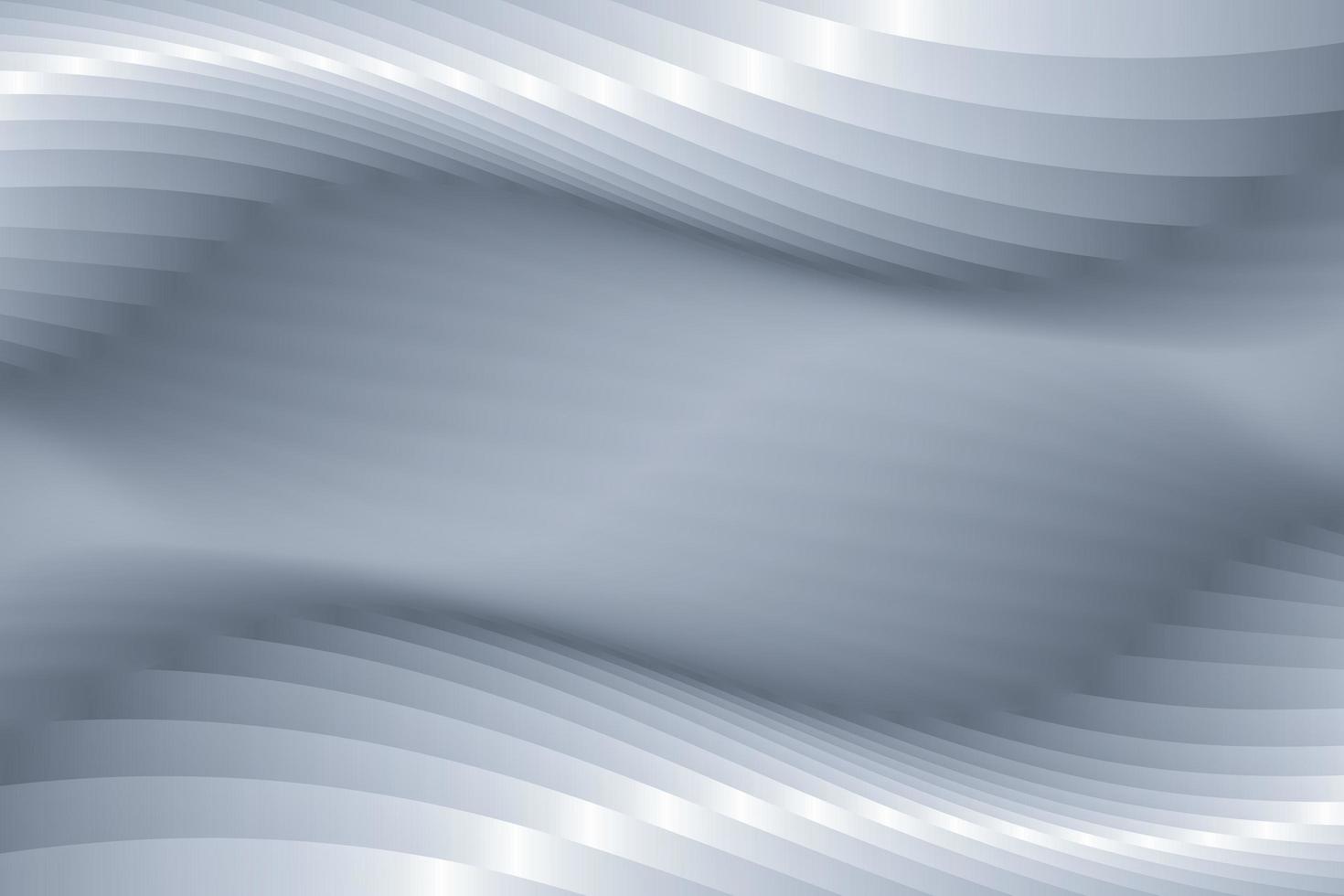 Silver gray wavy line texture texture background 3D rendering. photo