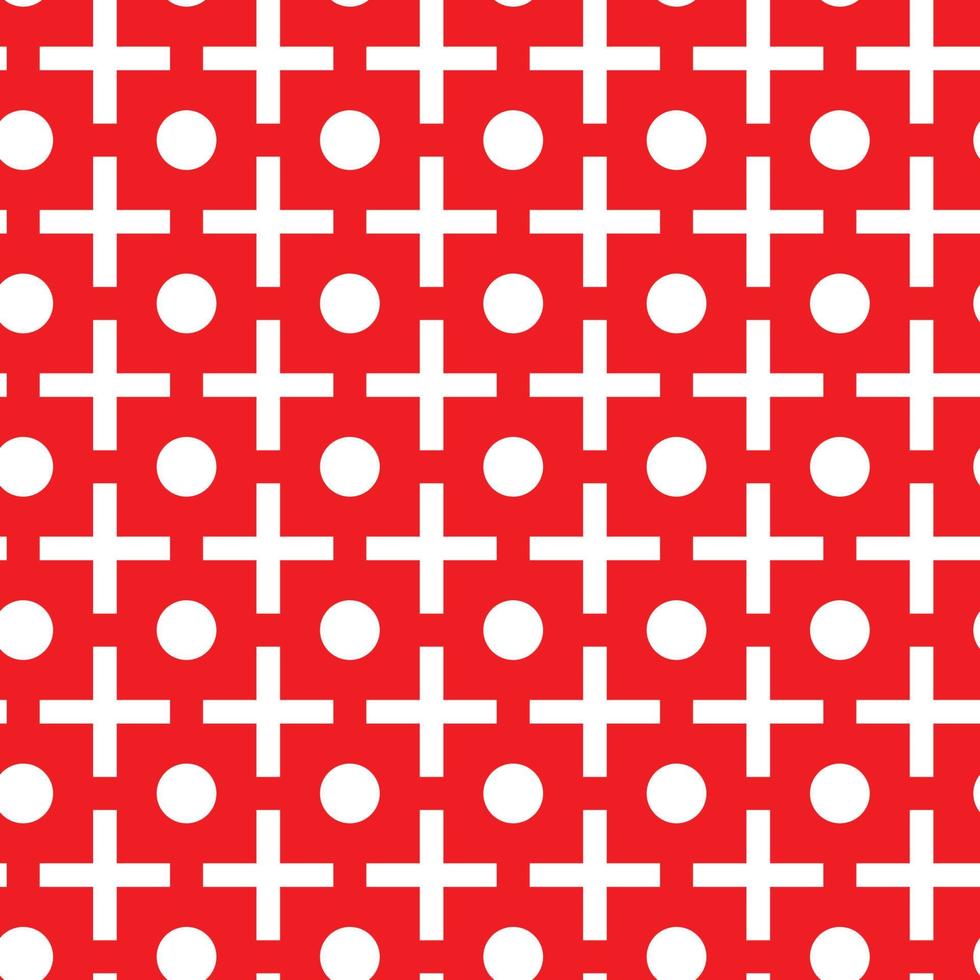 Seamless Square Circle Pattern Vector. Seamless pattern for textile, block, fabric, paper print vector