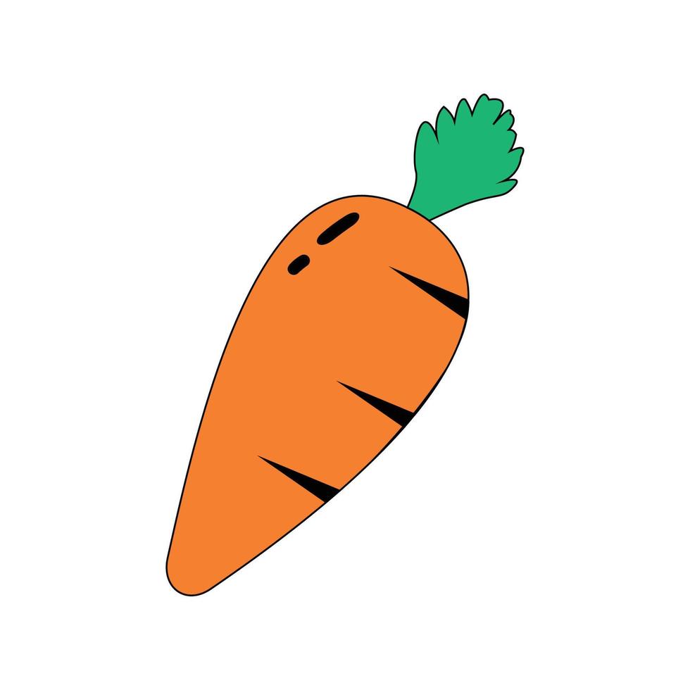 carrot icon vektor vector